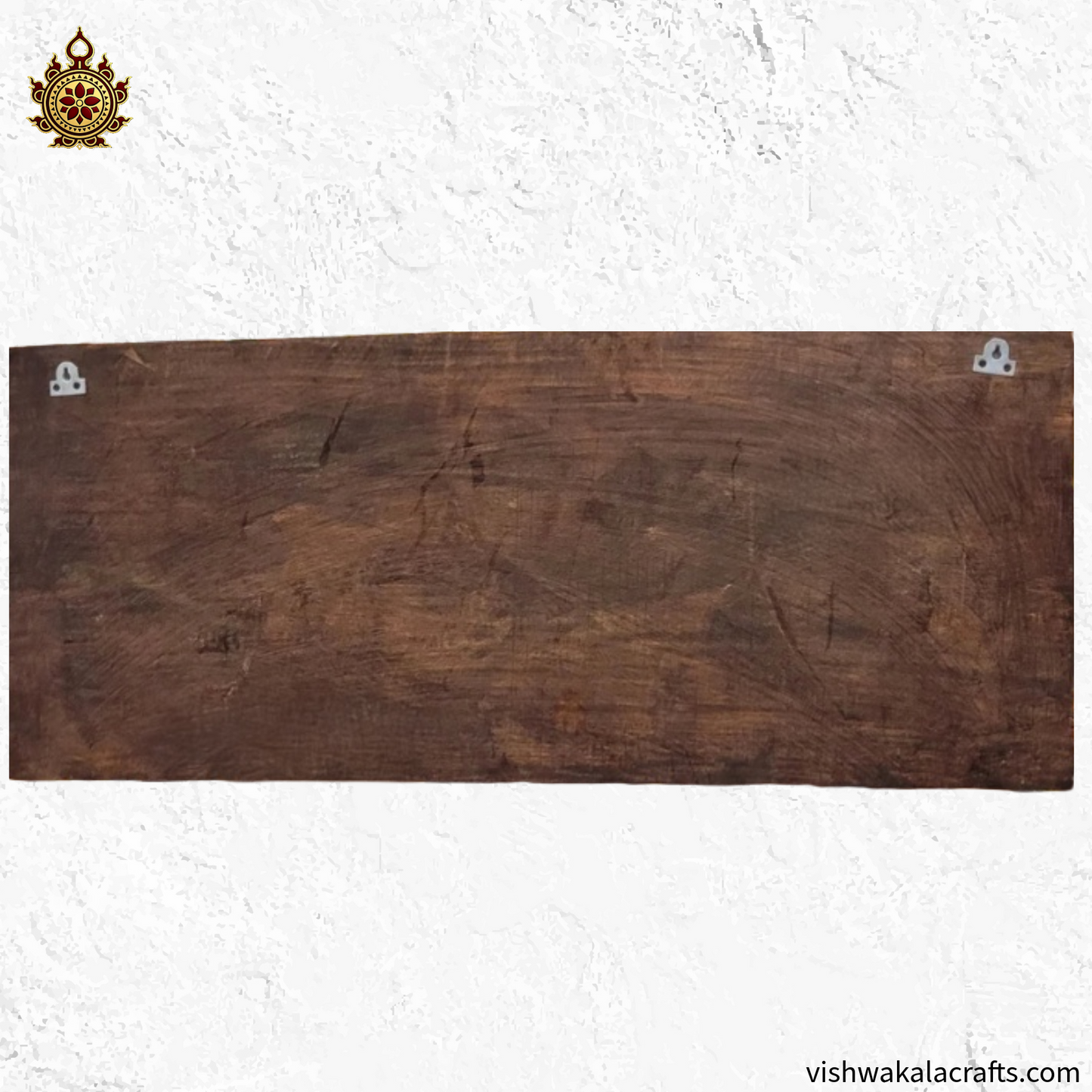 Lord Ranganathar With Namam Sangu Chakkaram wood Annam wooden wall panel Wall Hanging