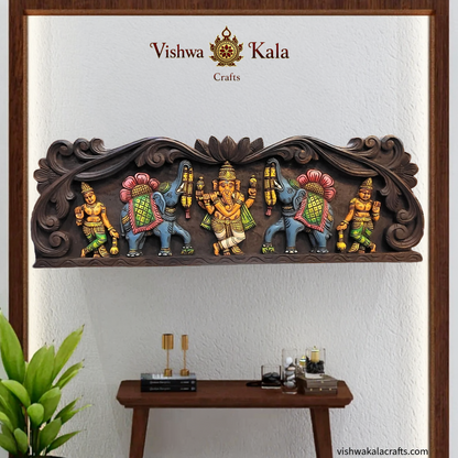 wall panel wood ganesh