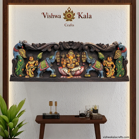 ganesha wall panel 