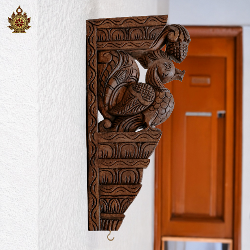 Annam BIG Wood Carving Wall bracket (single)