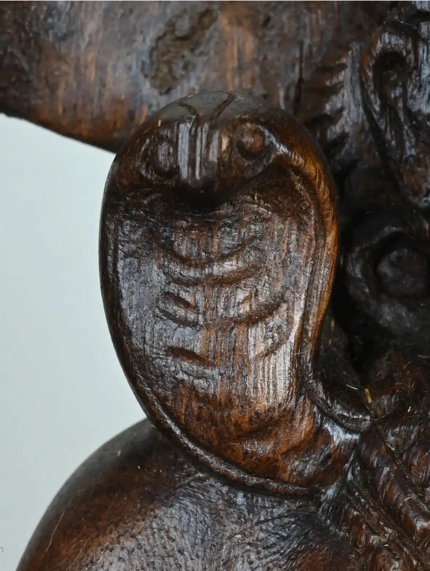 Handcrafted Meditative Lord Shiva Wooden Statue (21 inches)