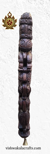 Horse with yali wall bracket corbel traditional chettinad handicrafts (18x8x2) Inches (Single)