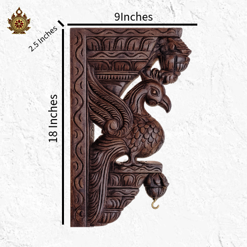 Parrot Bodhil Rosewood Colour Wall Bracket Parrot Bodhil Rosewood Colour wall bracket (18x9x2.5) (Single)